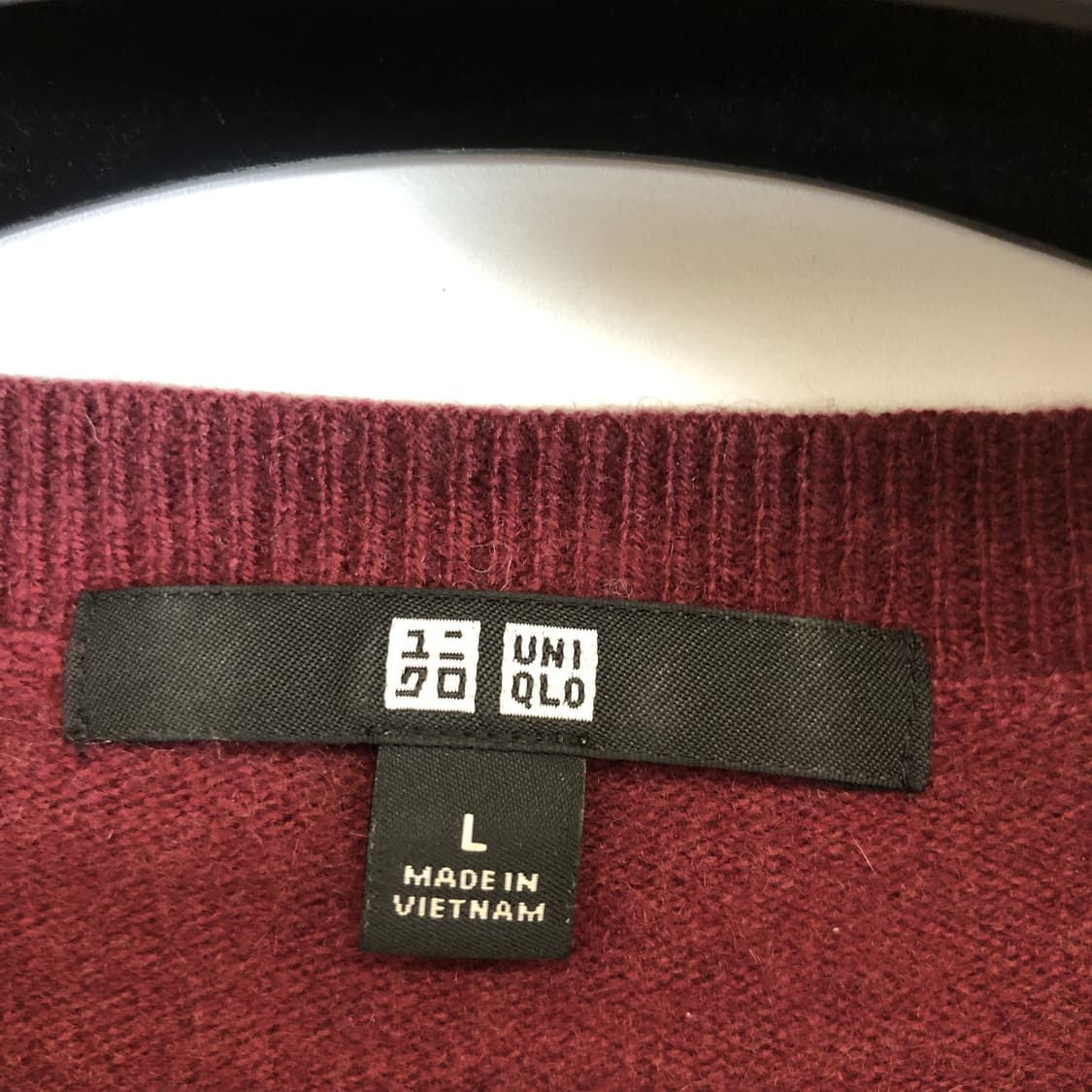 유니클로 캐시미어 100% 니트 L  상품이미지4