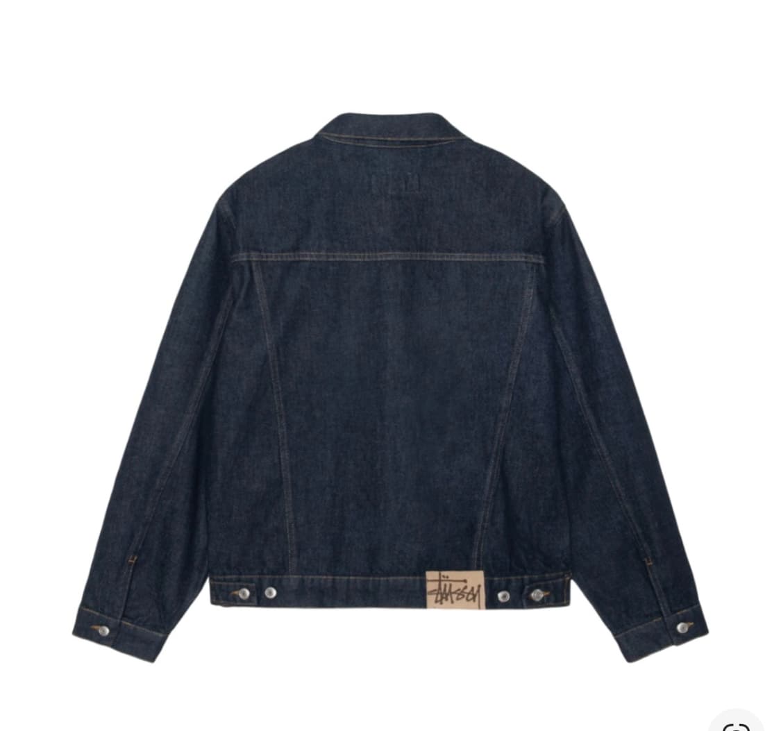 스투시 데님자켓 DENIM TRUCKER JACKET RINSED IND 상품이미지2