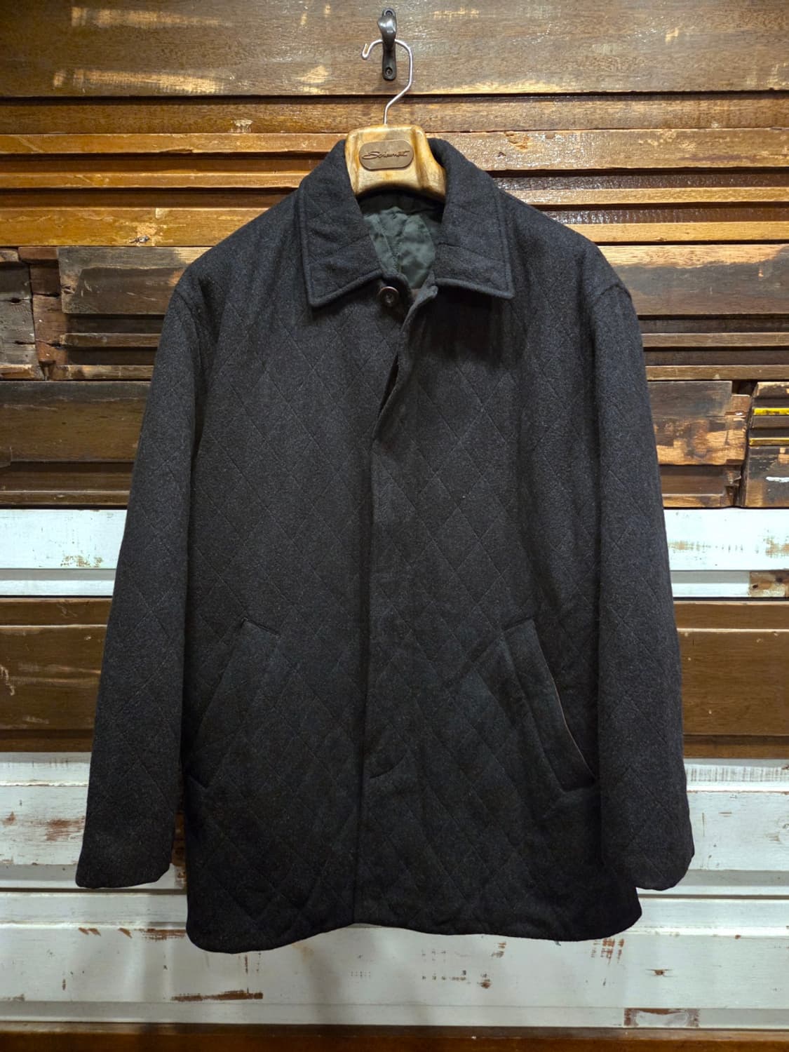 이탈리아 브랜드 FRIGO 캐시미어 퀼팅자켓 상품이미지1