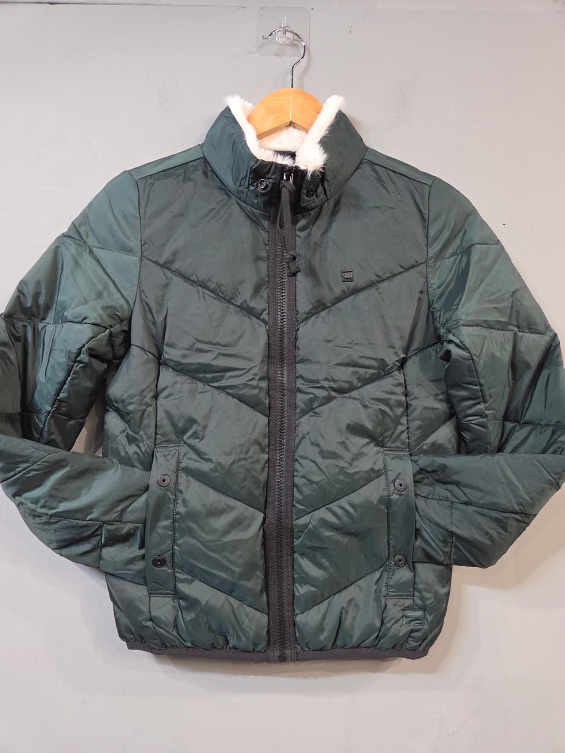 G-Star RAW 패딩 점퍼 그린(XS) 상품이미지1