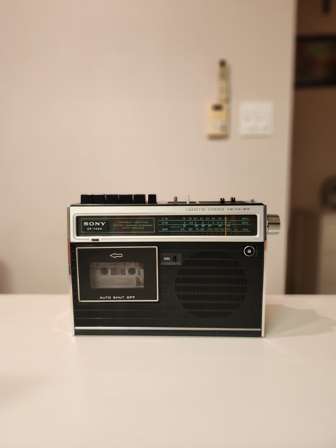 소니 빈티지 카세트 라디오 CF-1450 상품이미지1