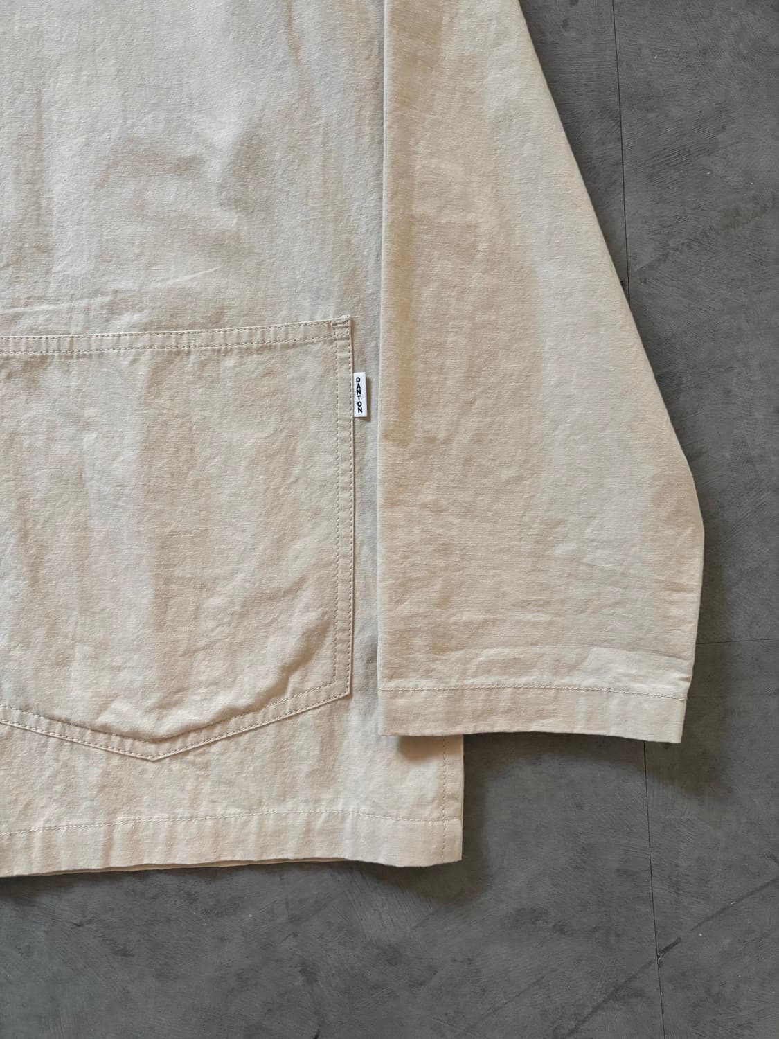 DANTON 단톤 25SS 린넨 라이트 커버올 자켓 상품이미지5