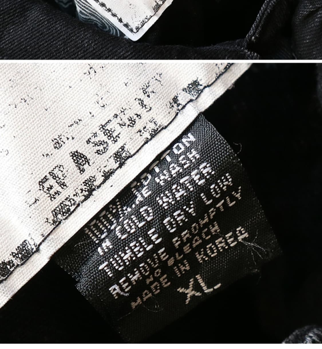 블랙아웃 BLACK OUT 블랙 페인팅 데님 자켓

굿 컨디션 상품이미지8