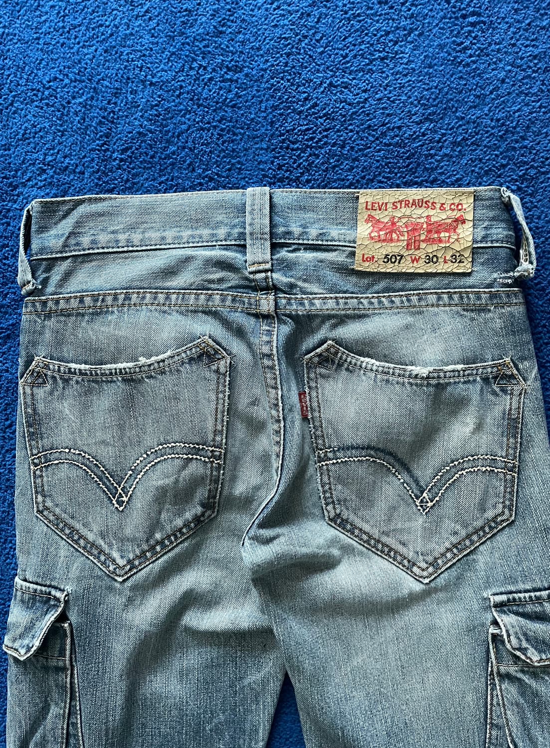 리바이스의 부츠컷 카고 데님 상품이미지7