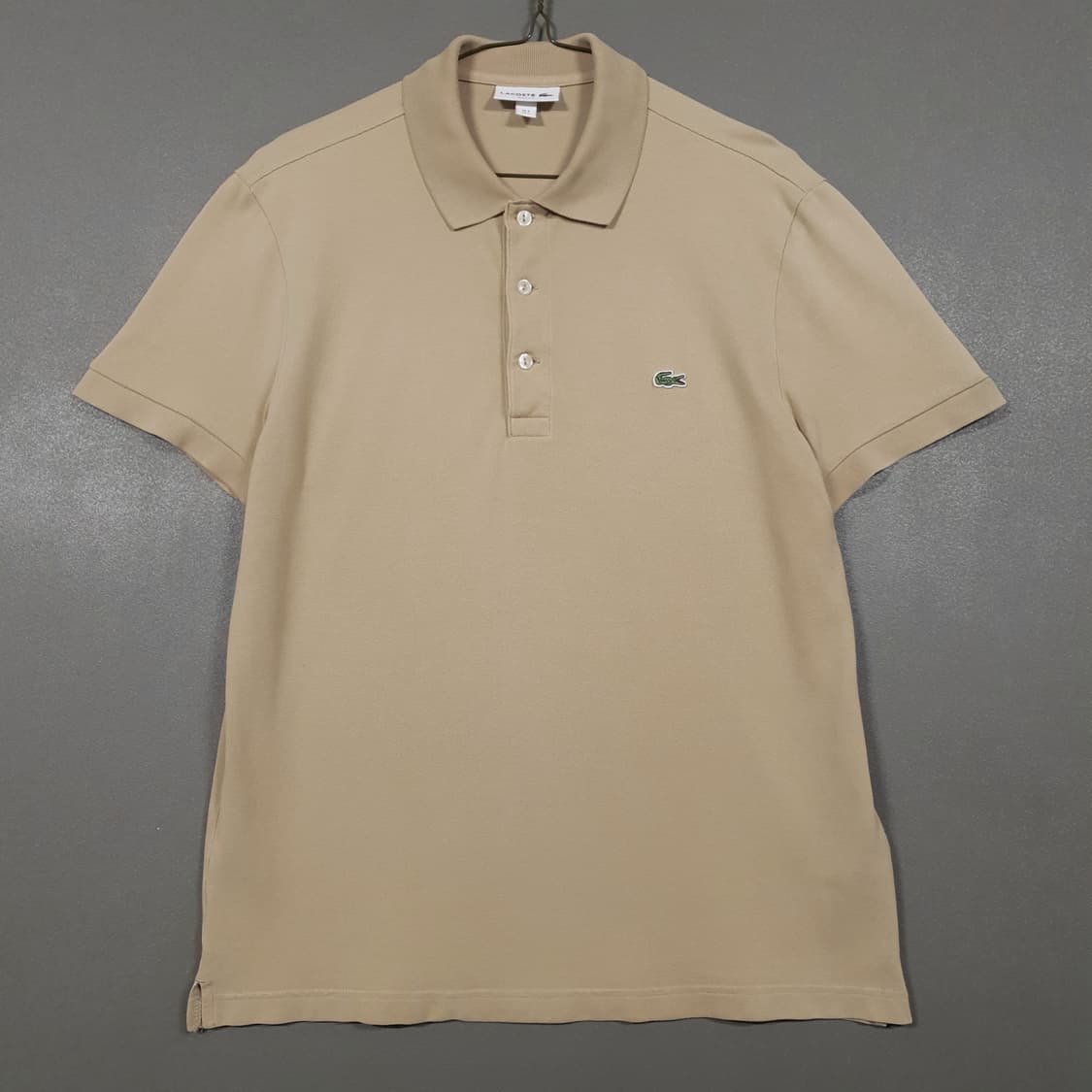 라코스테 신형 20ss 크록 3버튼 플라켓 폴로 셔츠 반팔 카라티 105 상품이미지1