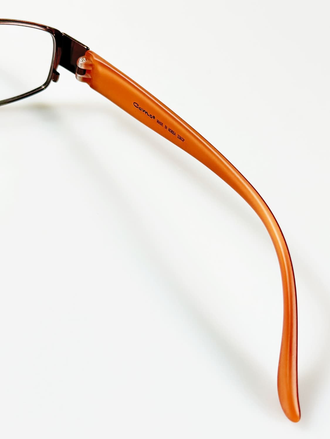 CAMO 브라운 메탈 슬림 스퀘어 빈티지 안경 상품이미지6