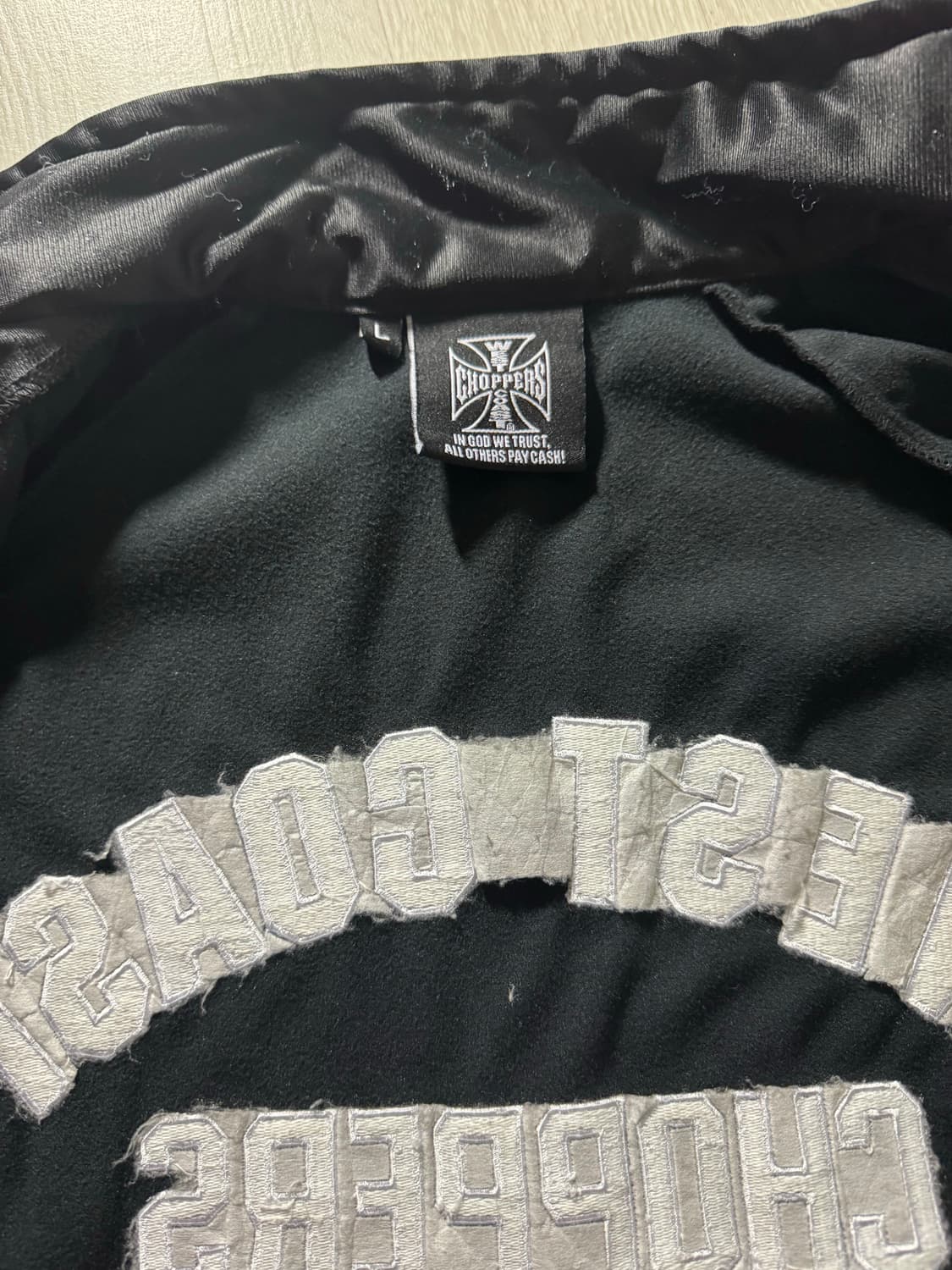 WCC OG TRACKSUIT JACKET - BLACK 상품이미지6