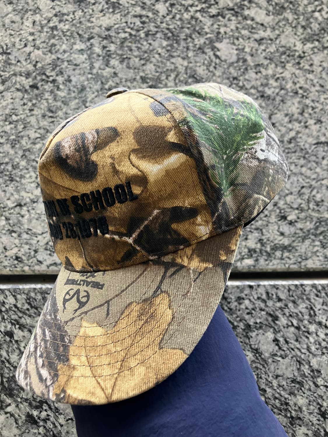 [실착2회]도넛리벤지 리얼트리 6패널캡 캡 볼캡 모자 상품이미지3