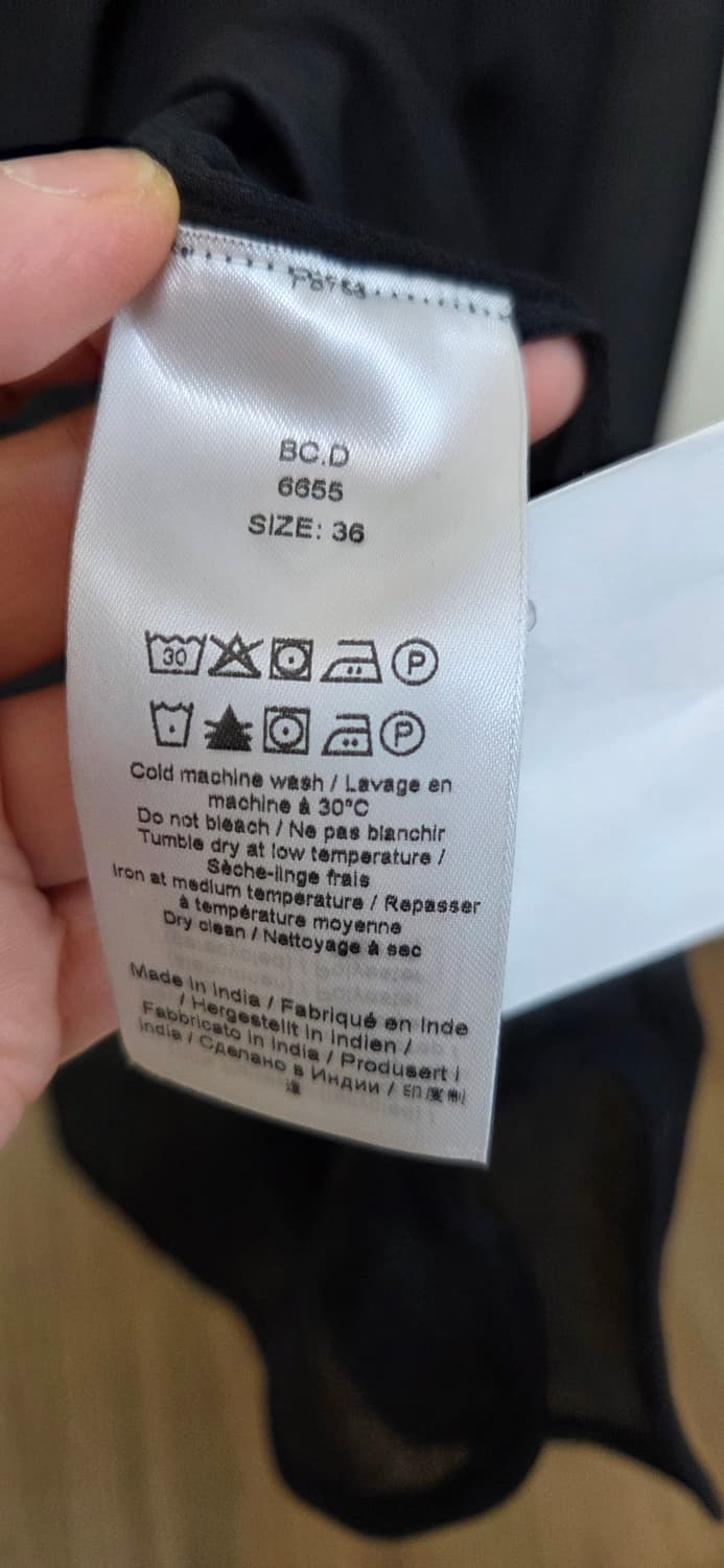 가니 시스루 불라우스ㅡ새상품  상품이미지7