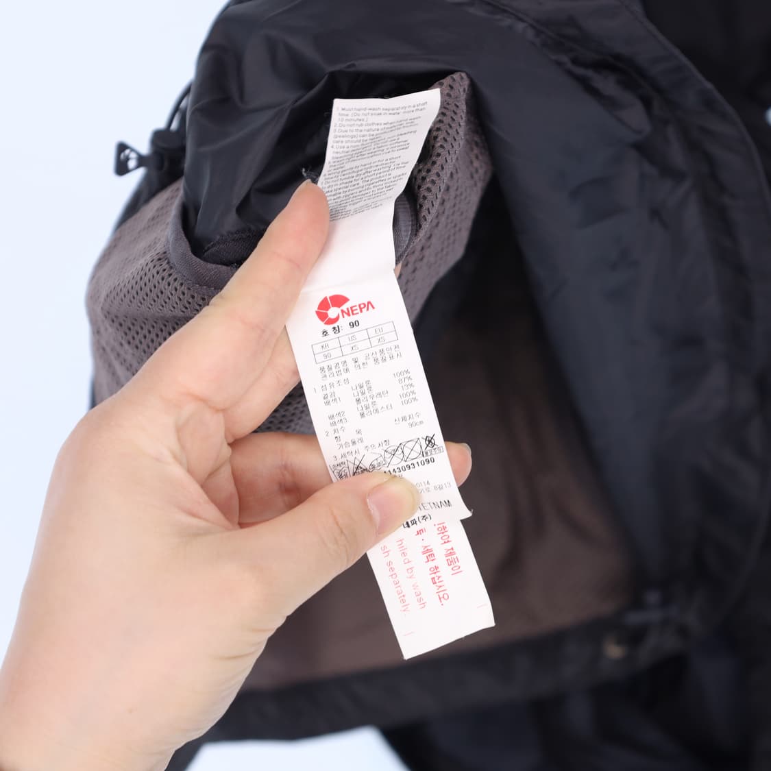 90 네파 경량 조끼 0605M2 상품이미지4