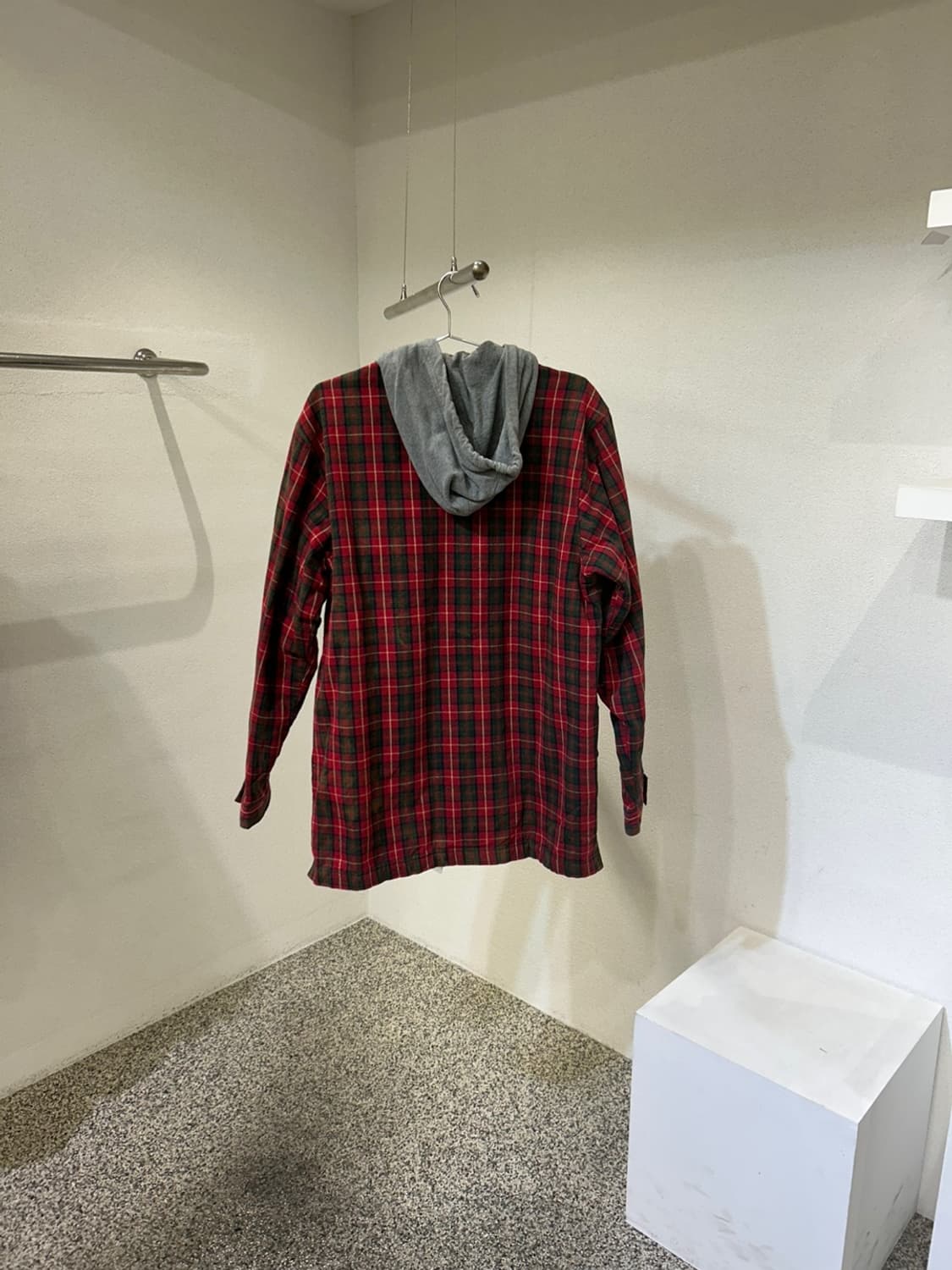 디키즈 체크 셔츠 후드 자켓 상품이미지2