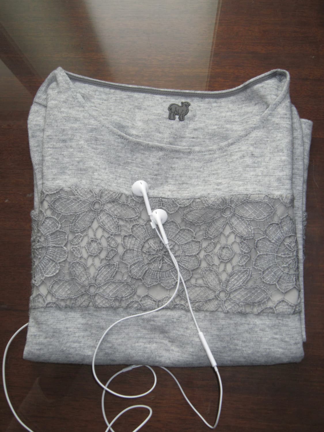 vintage cropped flower T 상품이미지1