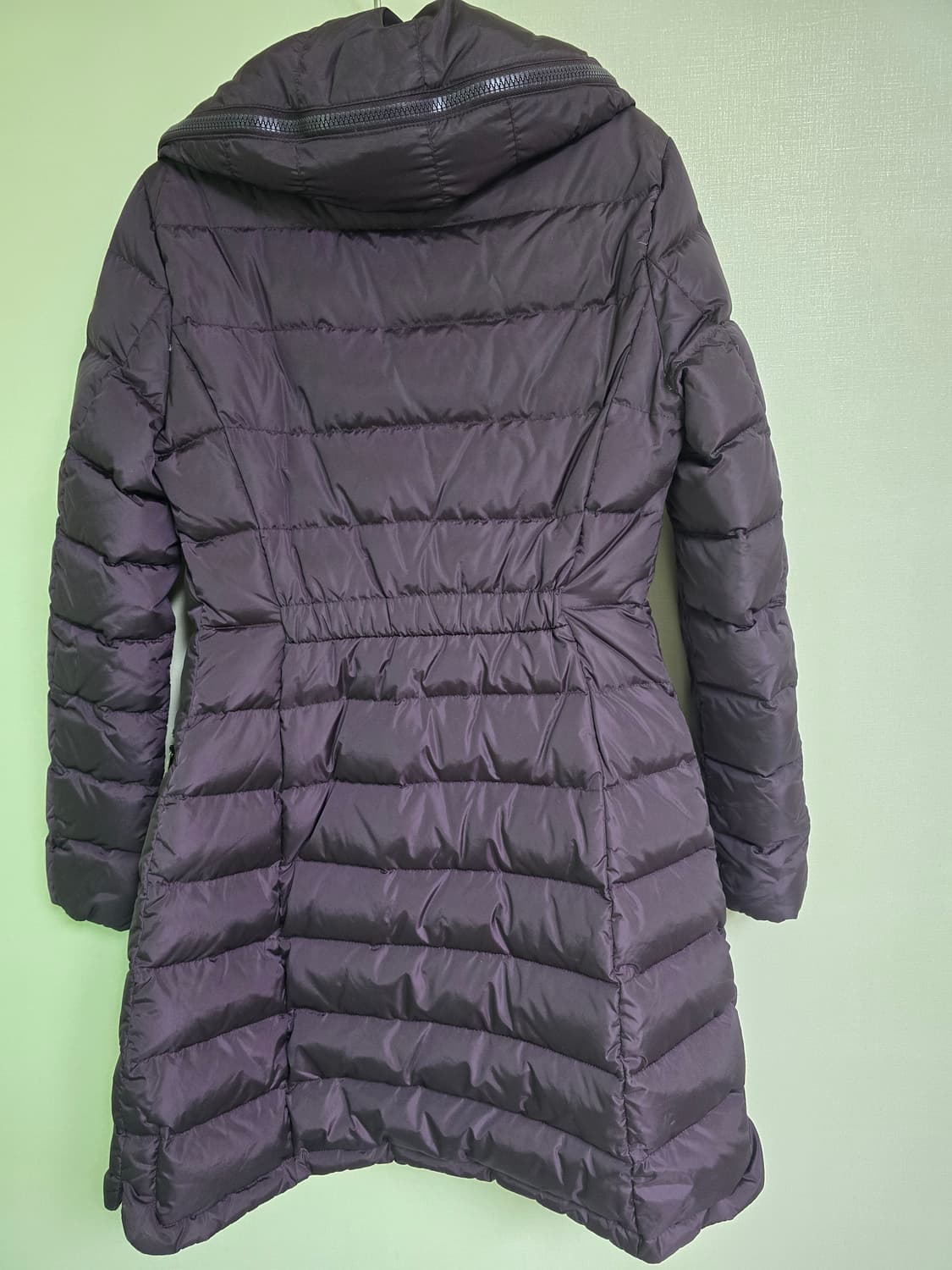 몽클레어 플라메뜨 버건디 롱패딩 1사이즈 상품이미지2