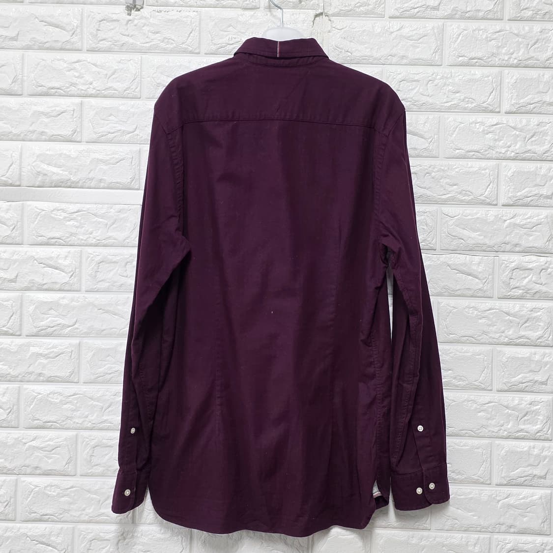 택포_ 타미힐피거 슬림핏 셔츠 M ehc 상품이미지4