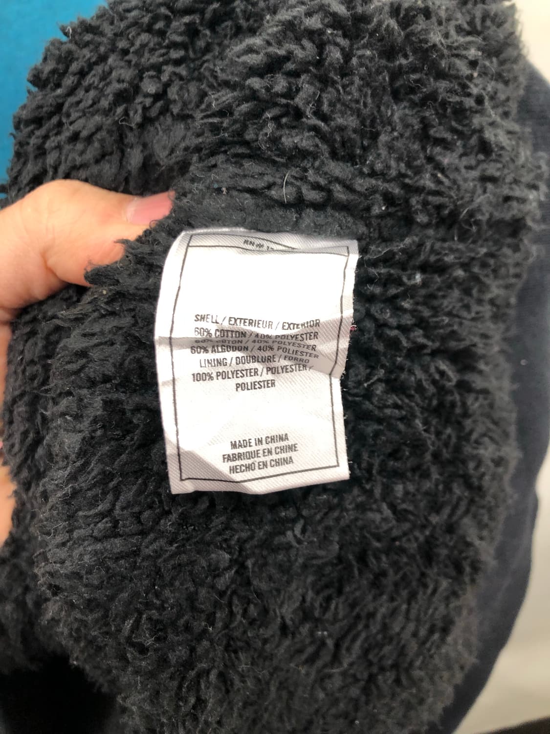 zoo york 투톤 후드 집업 상품이미지4