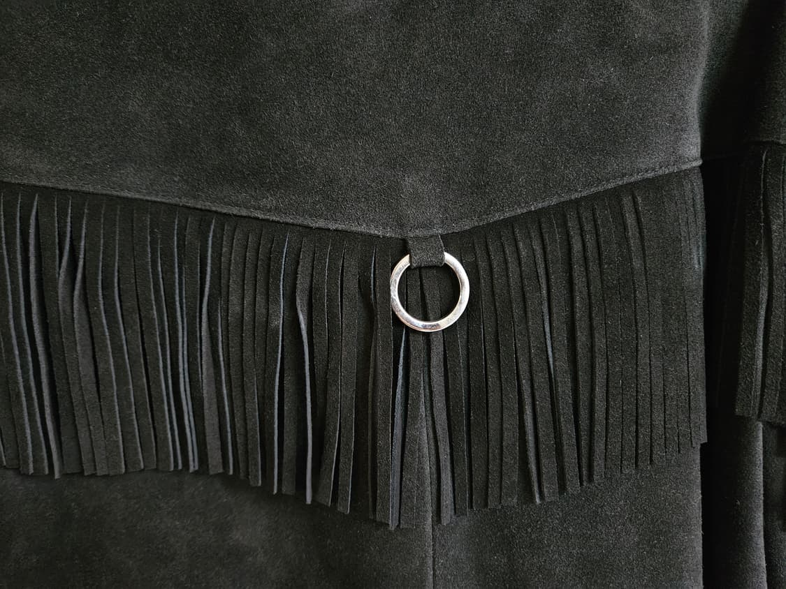 MEOW BY MINA 스웨이드 레더 프린지  웨스턴 자켓 상품이미지5