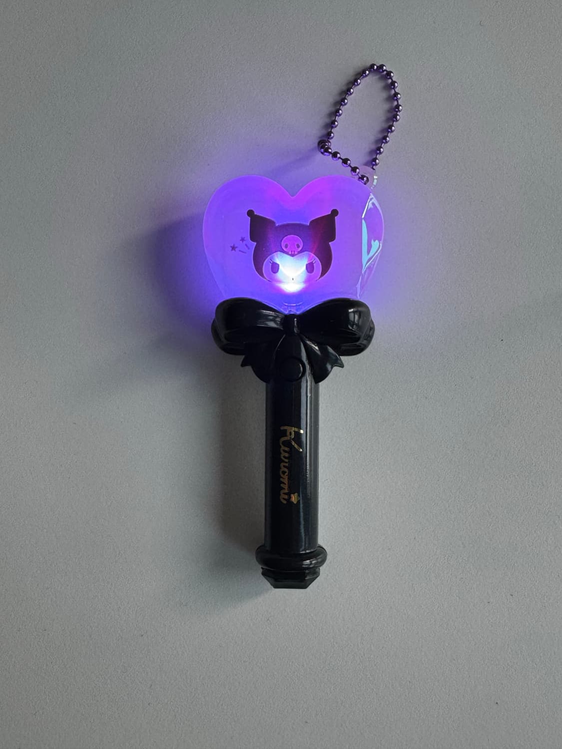 산리오 쿠로미 하트 LED 응원봉 키링 상품이미지8