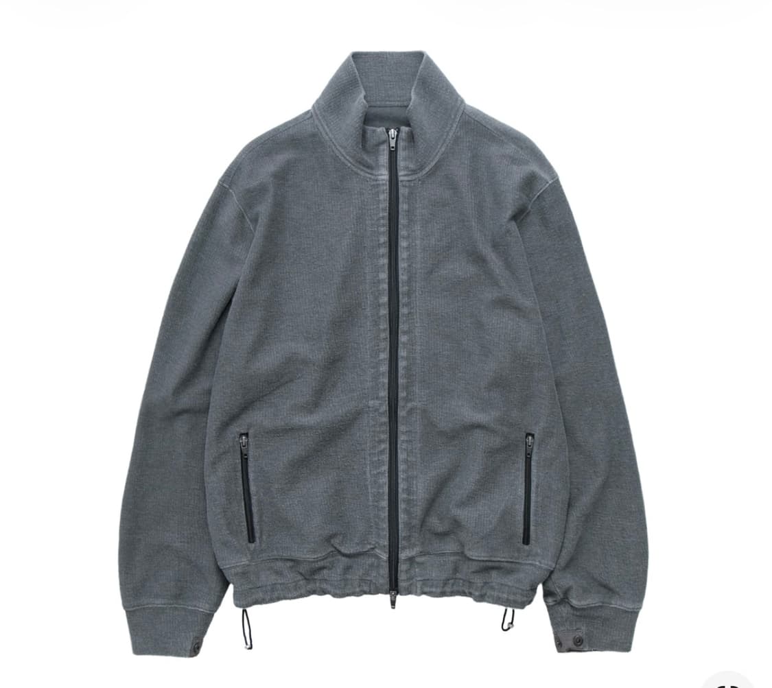 3) 폴리테루 루즈드 집 업 자켓 그레이 상품이미지1