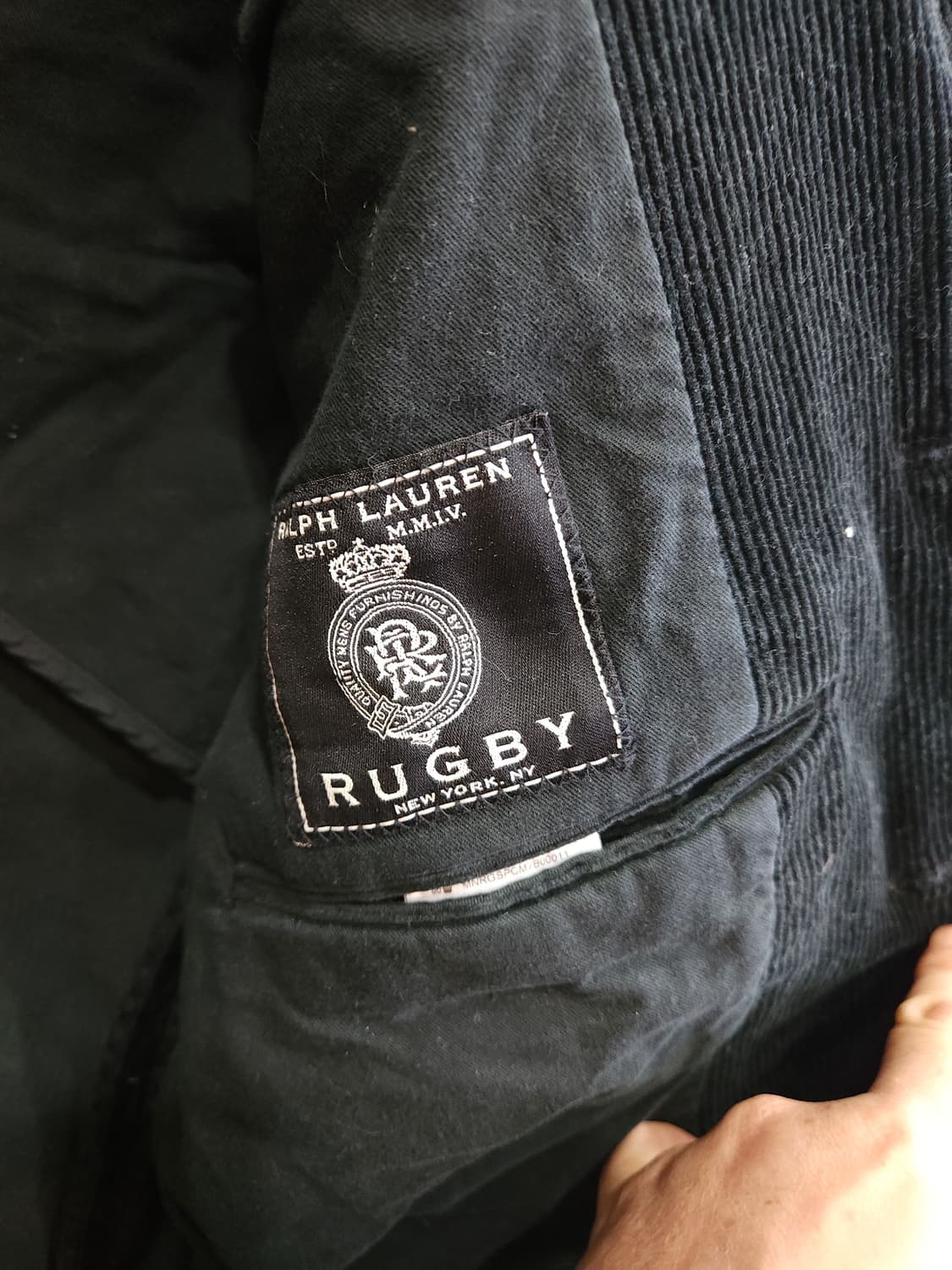 폴로 랄프로렌 럭비 해골자수 스판 코듀로이 블레이저

 상품이미지5