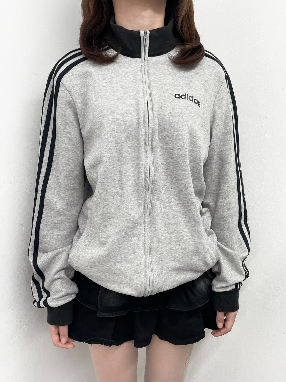 아디다스 그레이 트랙집업 상품이미지1