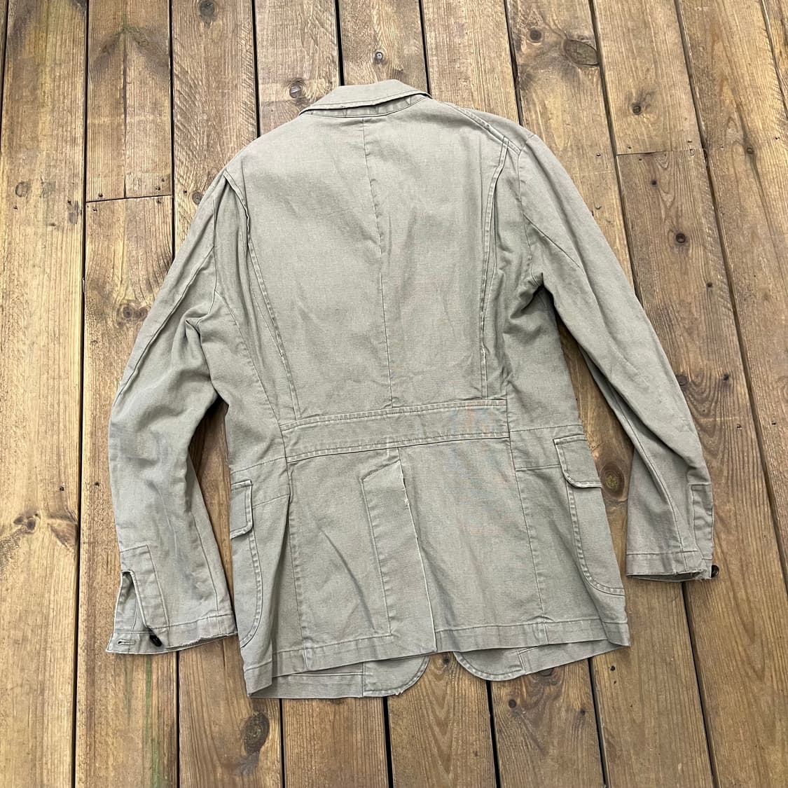 빈티지 폴로 코튼 테일러드 워싱 자켓 상품이미지6