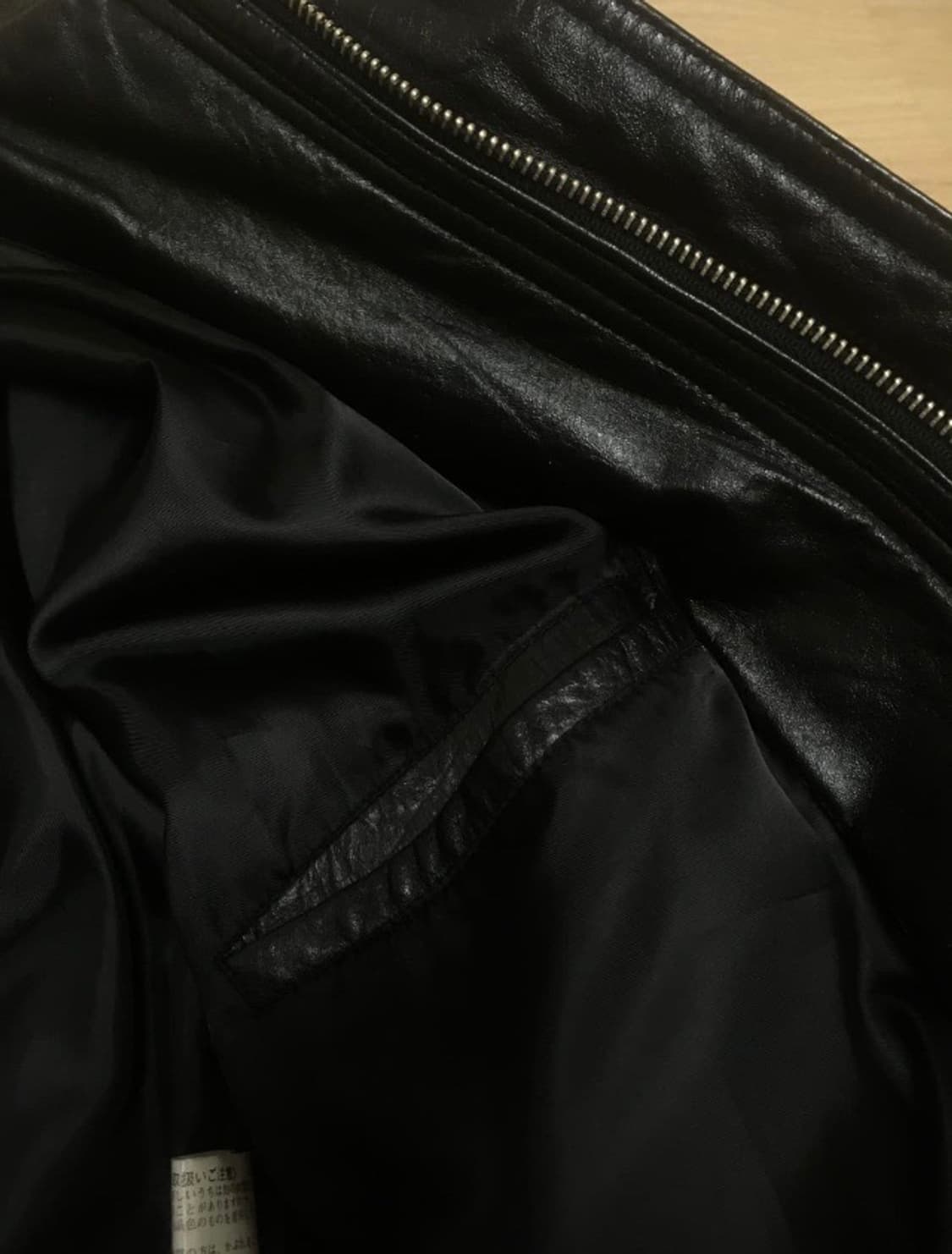 빈티지 레더 자켓 카코트 상품이미지6