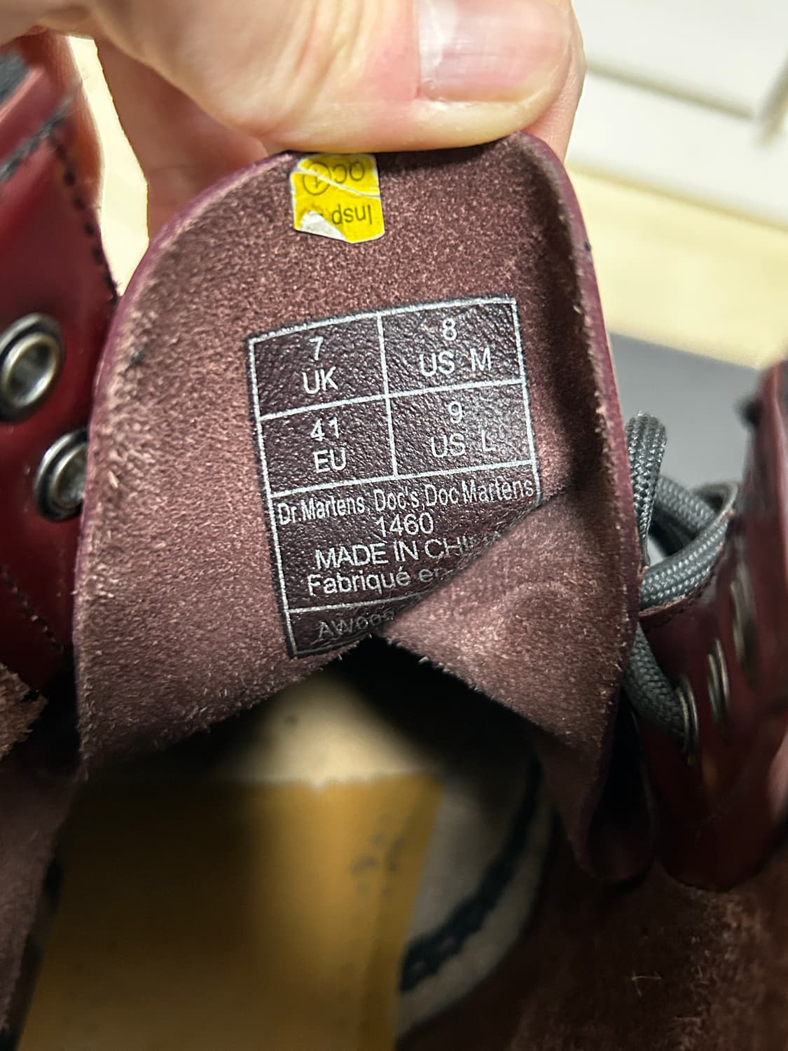 닥터마틴 1460 버건디 (260) 상품이미지7