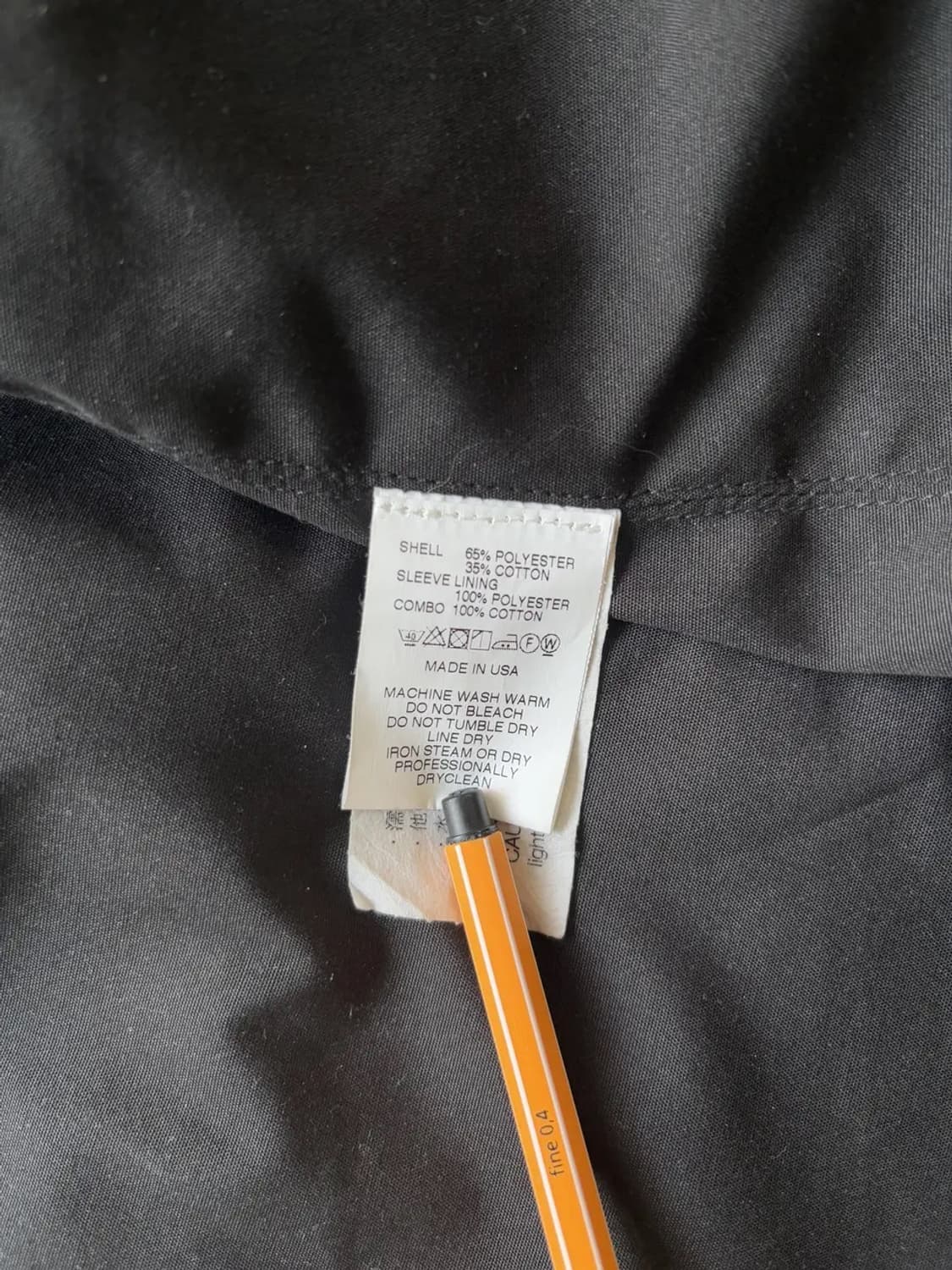 엔지니어드 가먼츠 필드파카 블랙 cp원단 상품이미지8