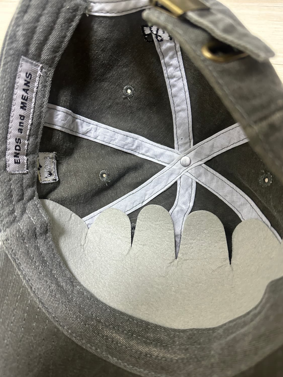 Ends and means 앤엔민즈 워싱 볼캡 상품이미지4