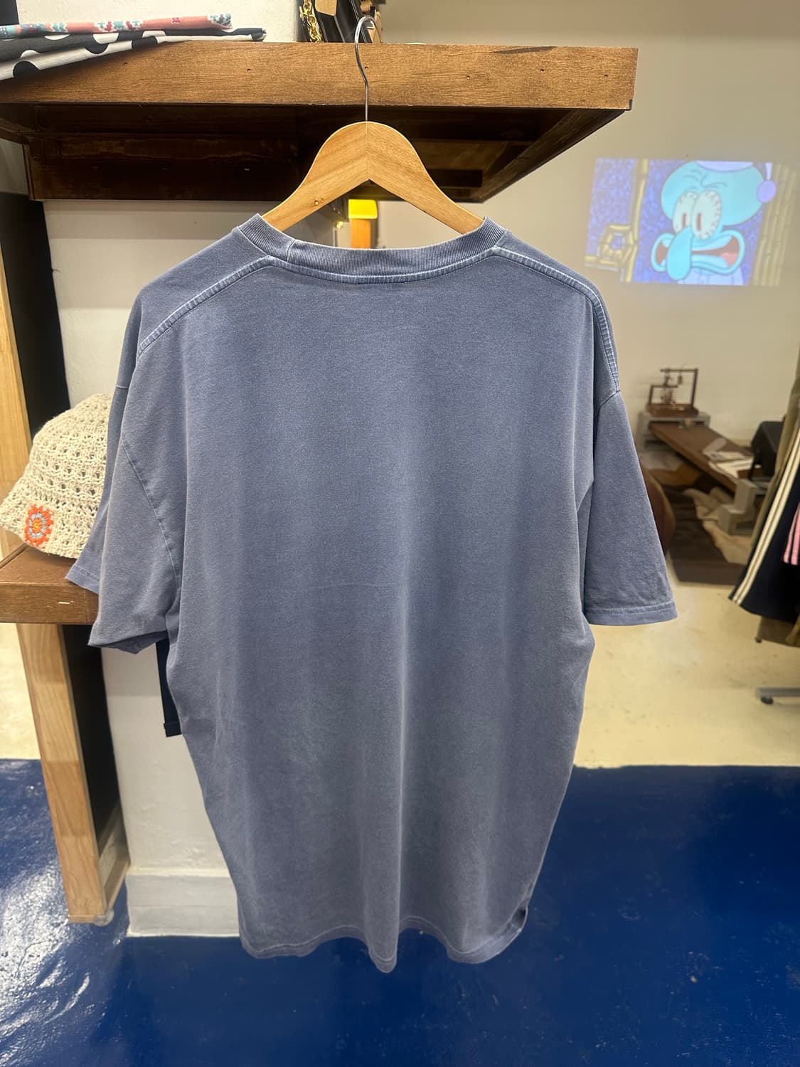 1990s NIKE 나이키 소라색 반팔티 상품이미지7