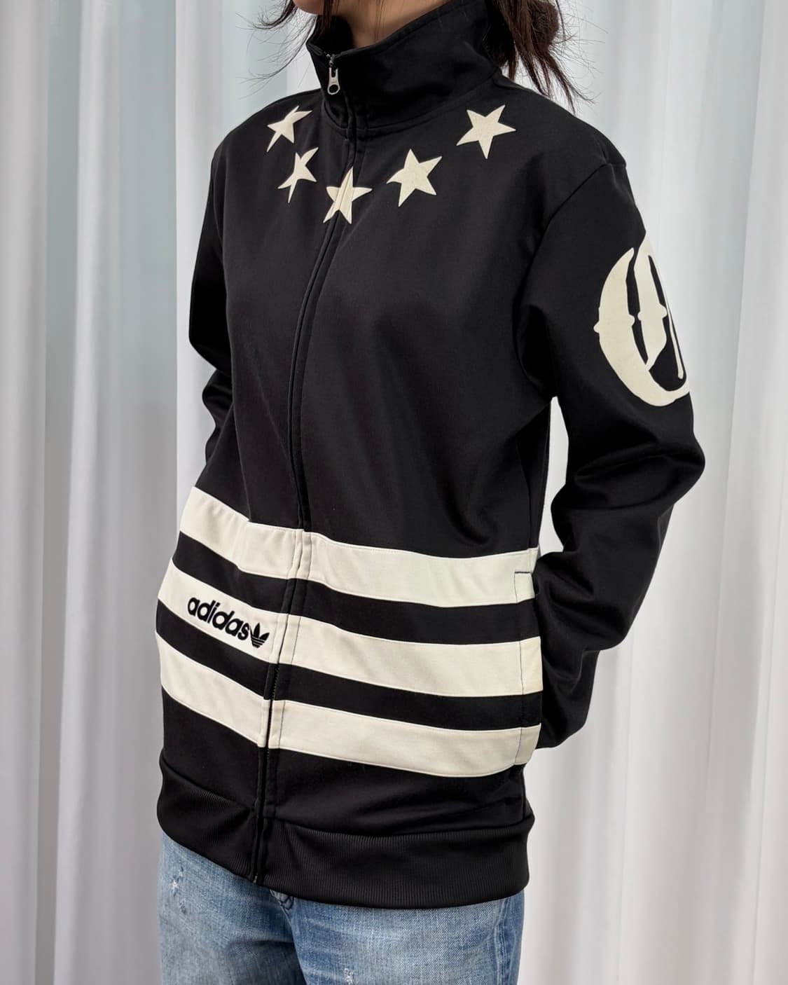 [L]아디다스 스타 스트라이프 트랙탑 져지 상품이미지3