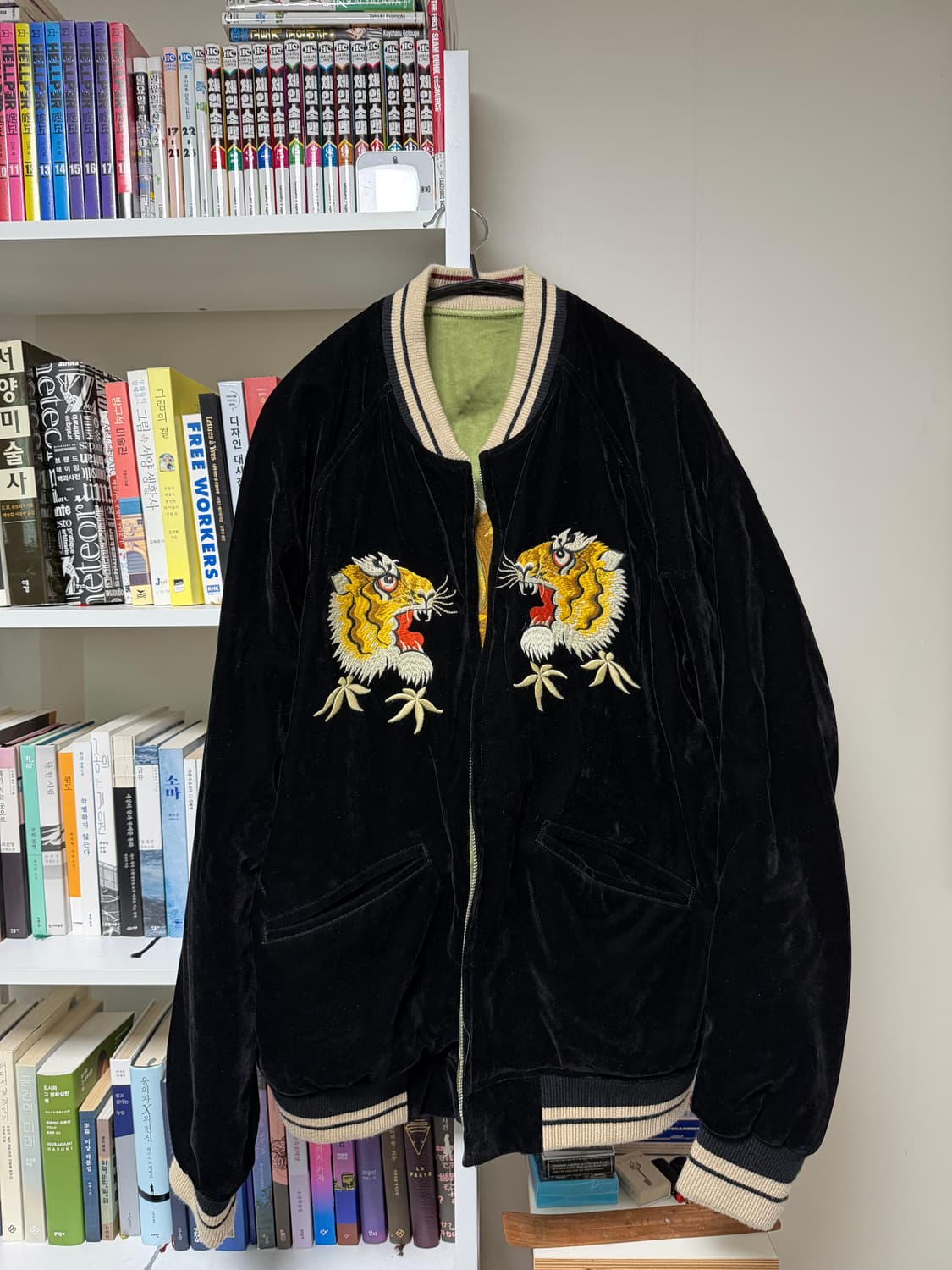 브론슨 수베니어 리버시블 스카잔 자켓 L 상품이미지2