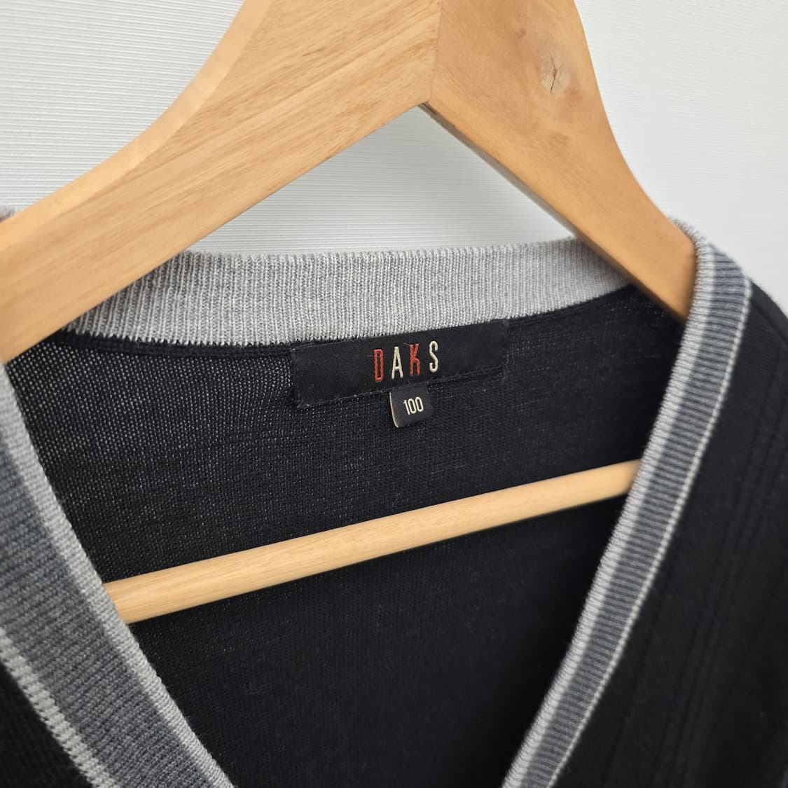 닥스골프 블랙 남성 가디건 상품이미지4