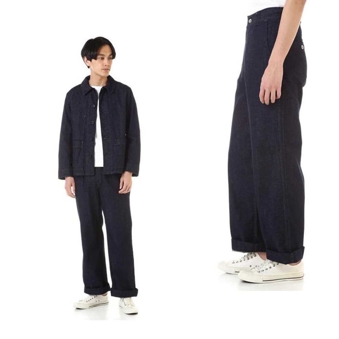 MHL X CANTON 라이트 데님 팬츠 33사이즈  상품이미지2