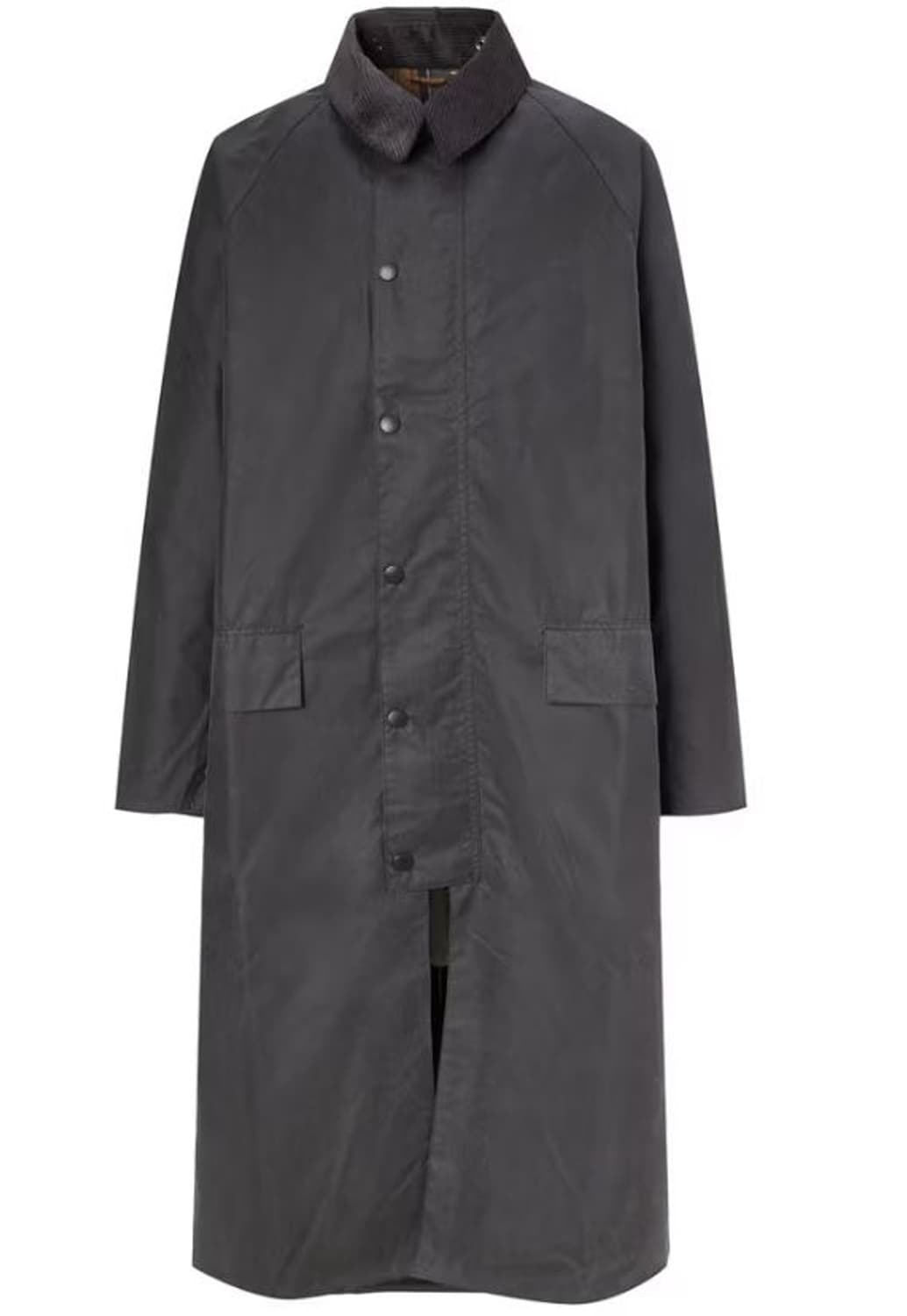 바버 Barboul 버글리 OS BURGHLEY 왁스 자켓 그레이 상품이미지1