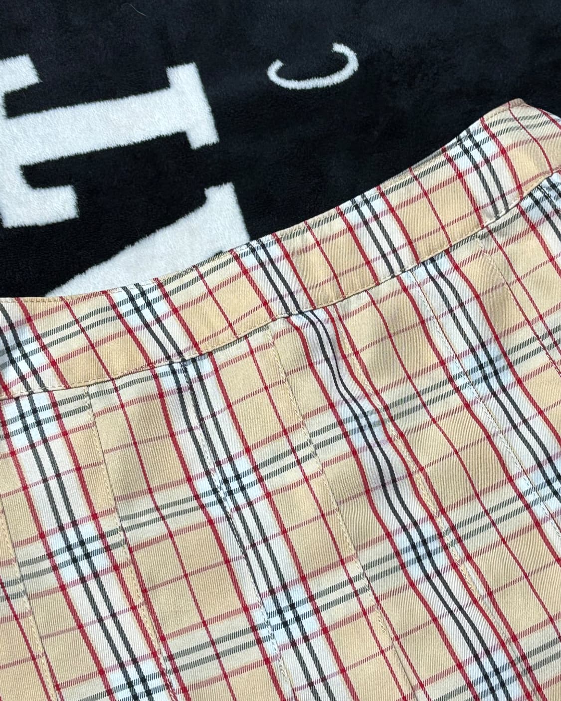 일본빈티지 BROWNY STANDARD 체크 스커트 상품이미지3