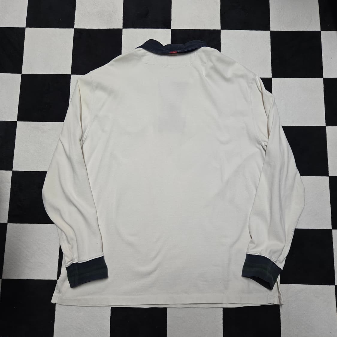 XXL 폴로랄프로렌 한정판 럭비 티셔츠 화이트 상품이미지8