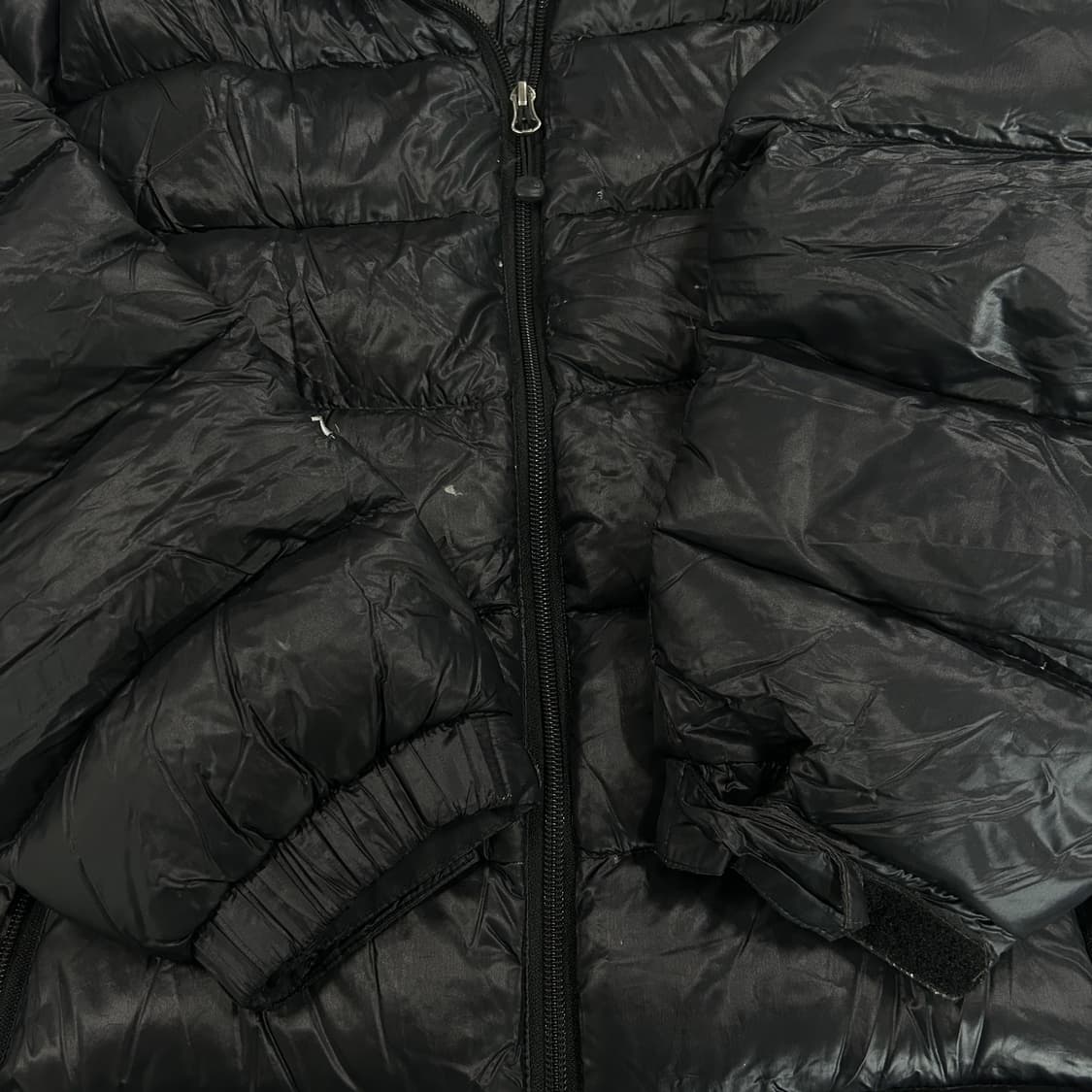 노스페이스 블랙 패딩 점퍼 s 상품이미지5