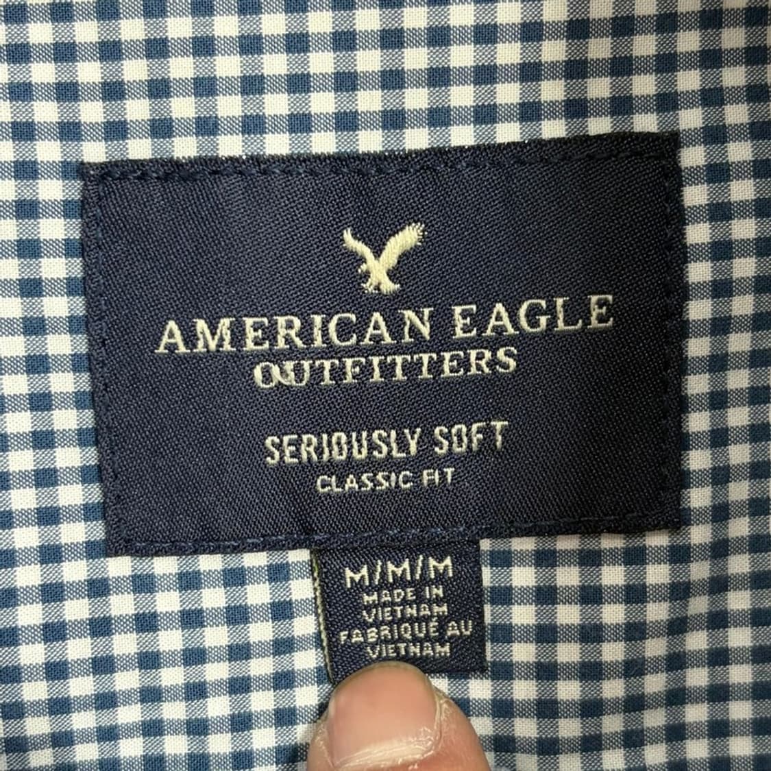 아메리칸이글 잔체크 셔츠 v1560 상품이미지5