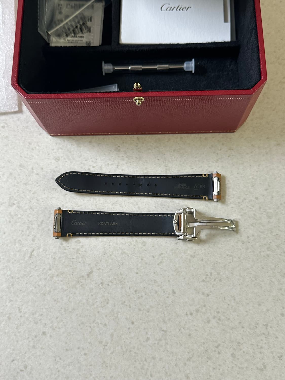 산토스 미디엄 정품 스트랩&디버클  상품이미지3