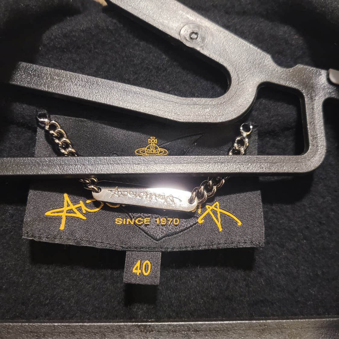 비비안웨스트우드 울 벨티드 코트 40 상품이미지5