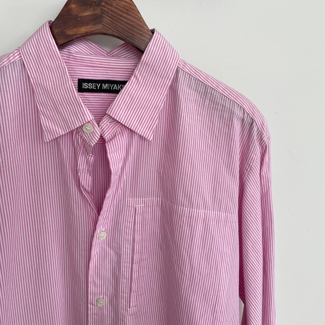 이세이미야케 핑크 체크 셔츠 상품이미지2