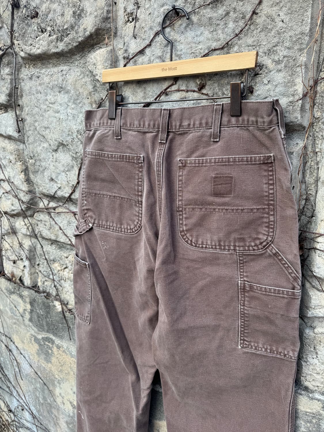 칼하트 b11 dkb 하드페이딩 싱글니 카펜터 워크 팬츠 상품이미지4