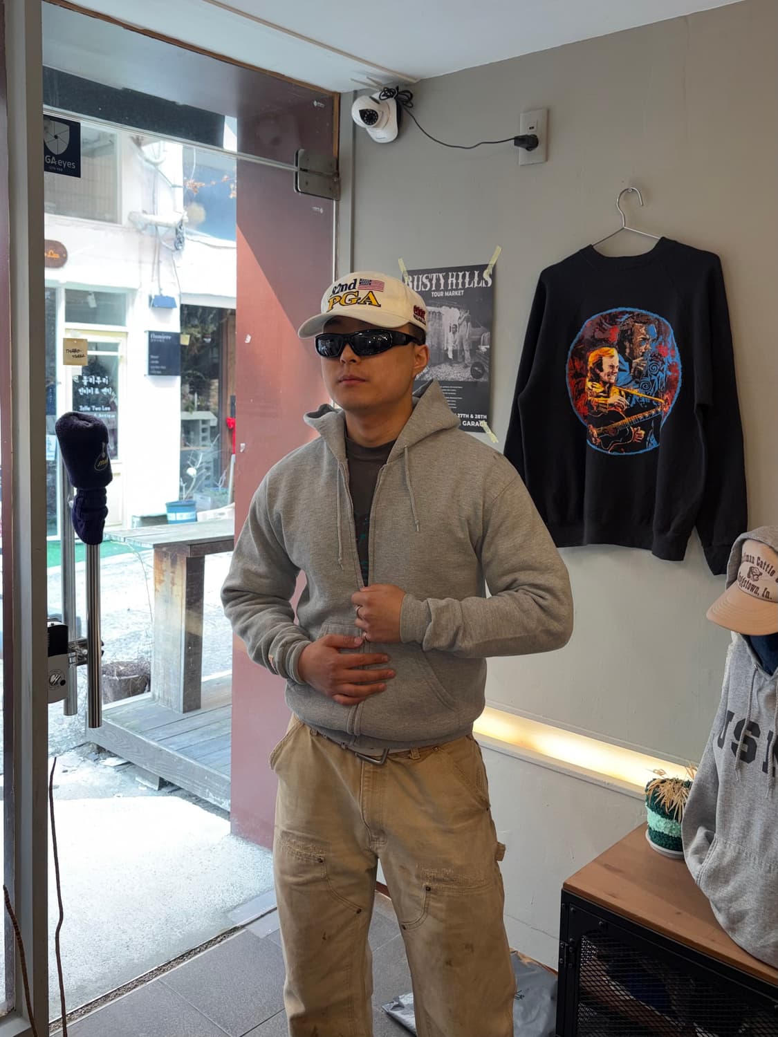 90‘s Red Kap American plain hood zip-up 상품이미지1