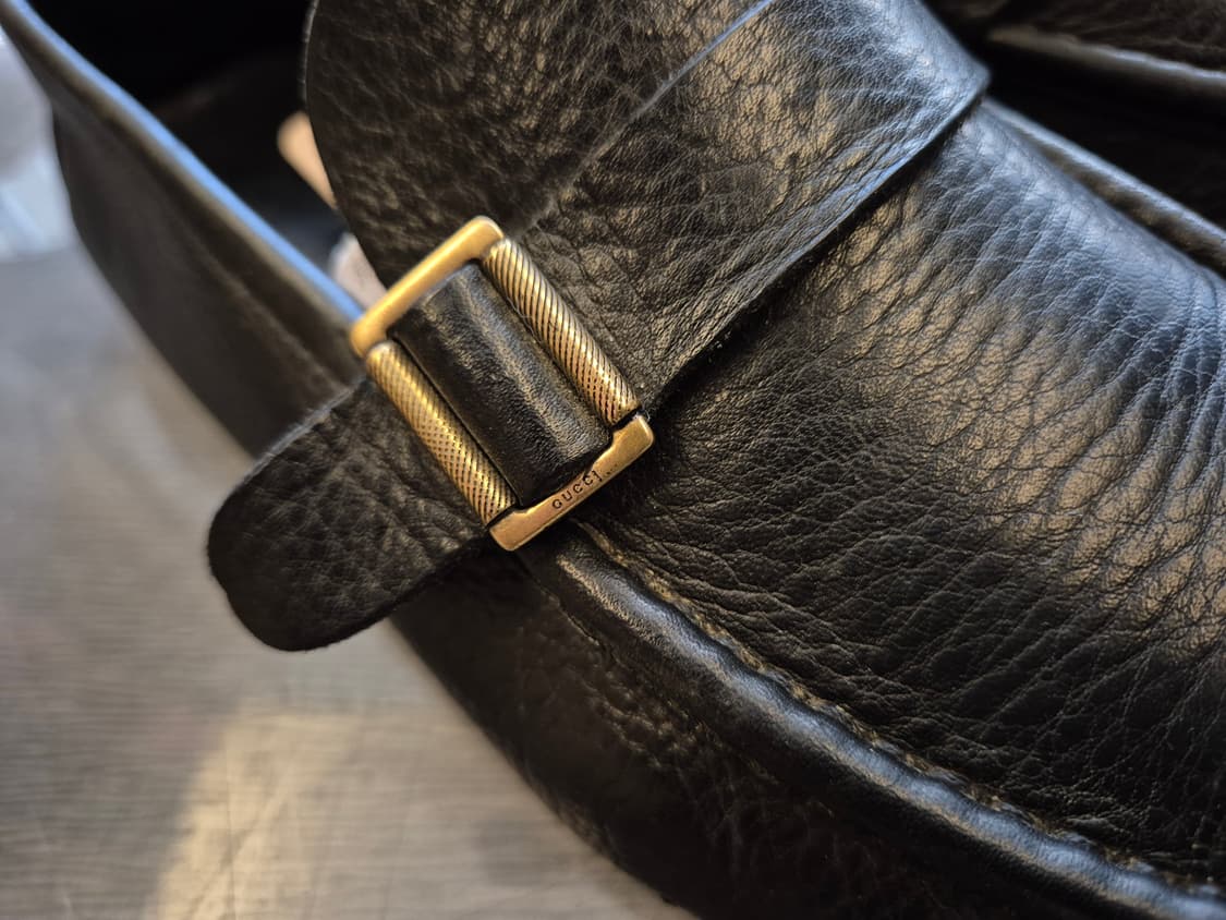 00s GUCCI square buckle loafers TOMFORD 상품이미지5