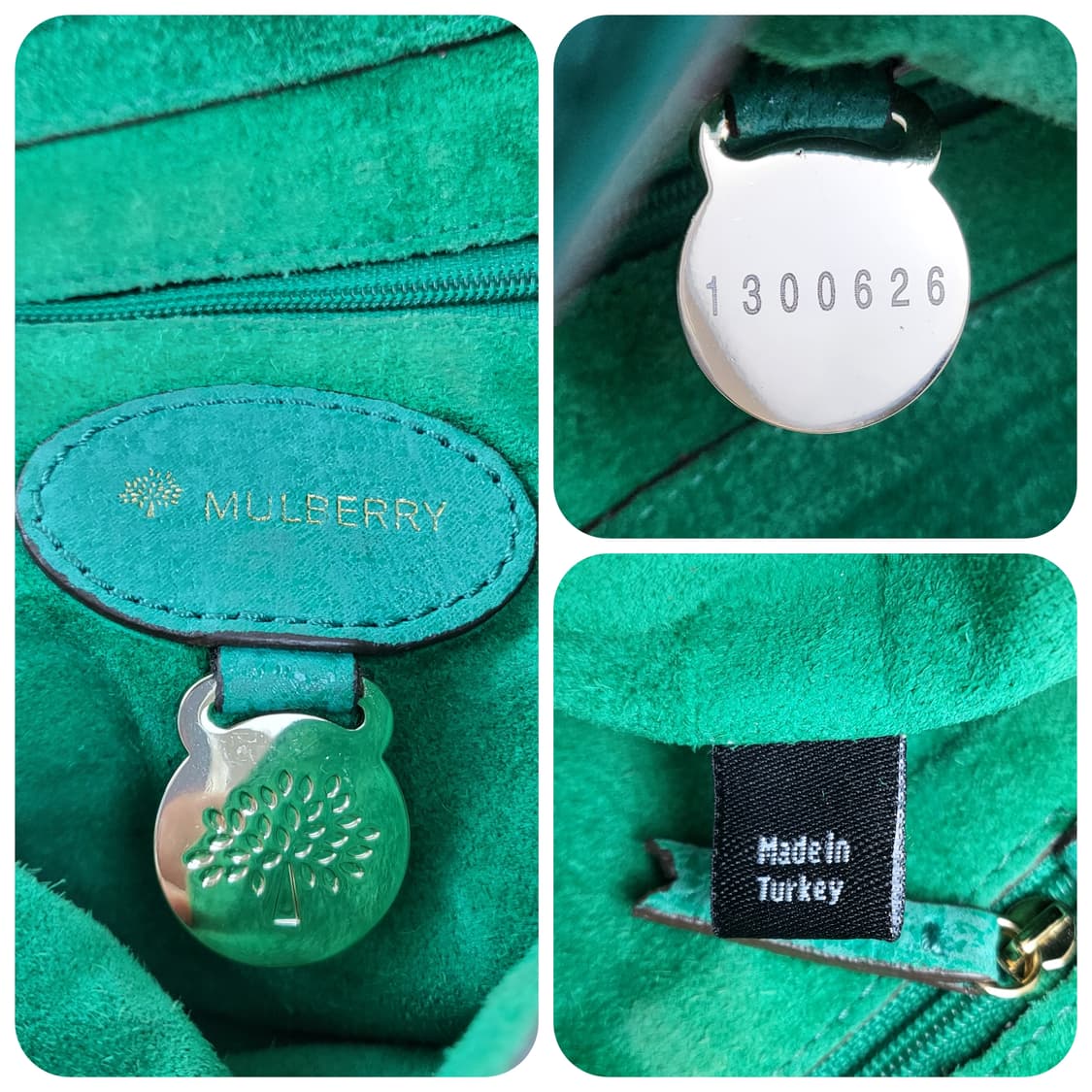 정품 멀버리 그린 가죽 릴리백 (숄더/크로스) 상품이미지9
