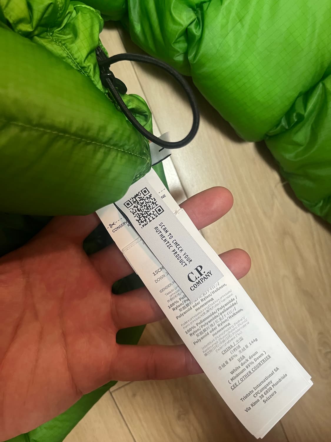 CP컴퍼니 DD쉘 후드 아노락 다운파카 상품이미지4