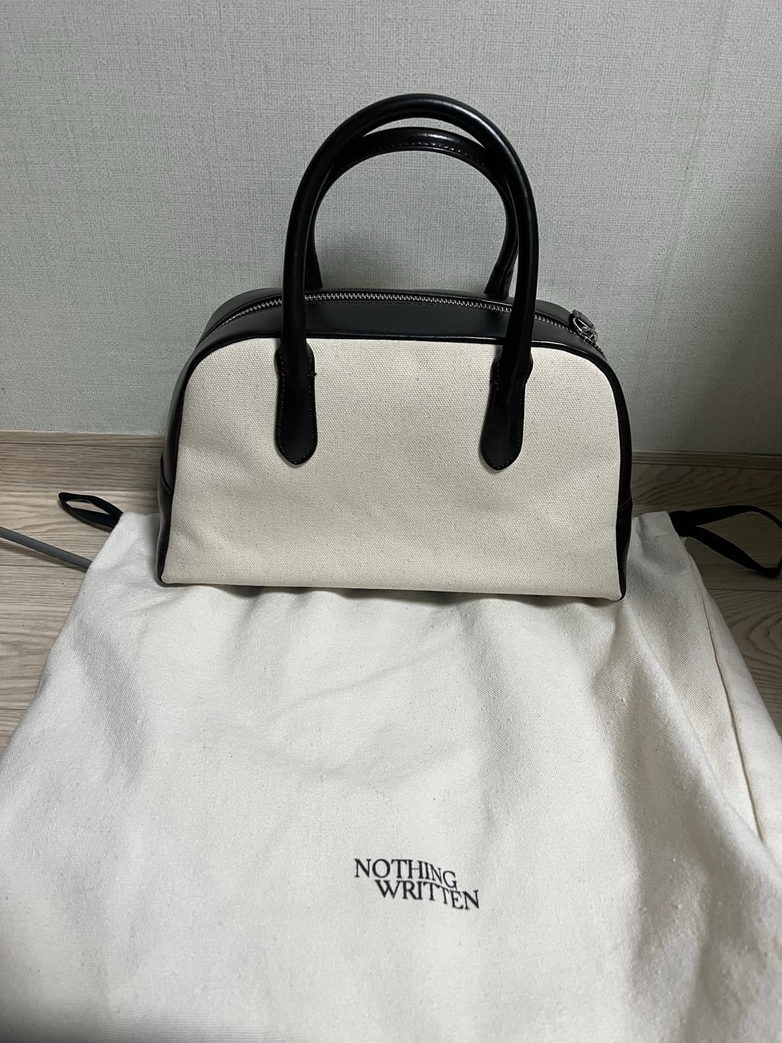 낫띵리튼 캔버스 골프백 미니 브라운 상품이미지2