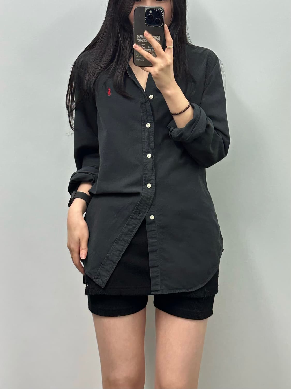 폴로 랄프로렌 신형 블랙 옥스포드 셔츠 상품이미지1