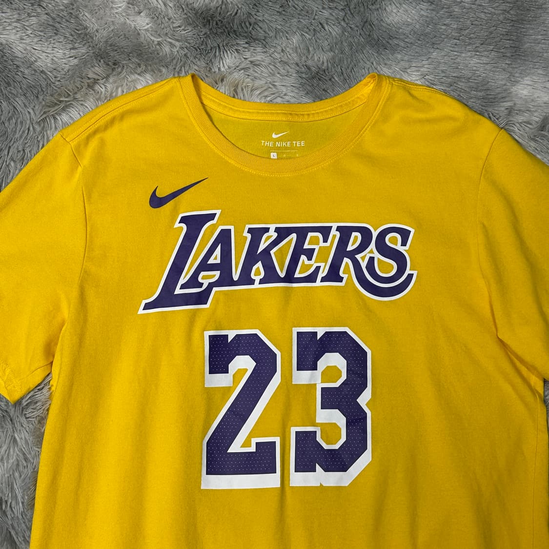 나이키 NBA 레이커스 르브론 23 반팔 L 상품이미지2
